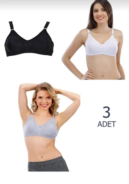 LİZA 539 PENYE TOPARLAYICI SÜDYEN KARIŞIK RENK 3 ADET  ÇOKLU RENK 80 - Resim 2