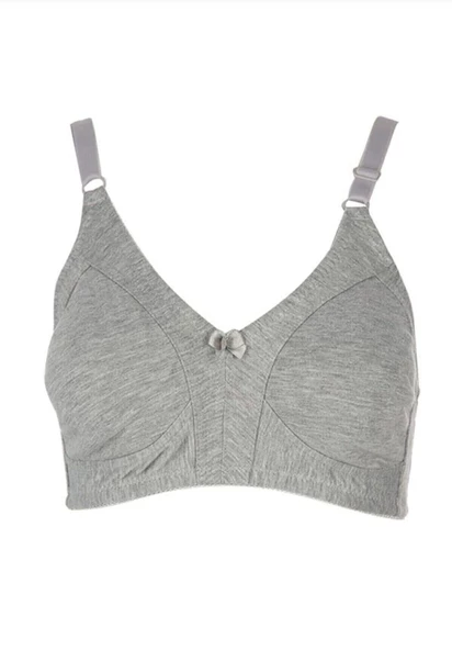 LİZA 539 PENYE TOPARLAYICI SÜTYEN TEKLİ  GRİ 110 - Resim 2