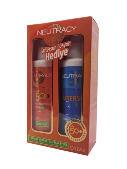 Neutracy Güneş Koruyucu Set Tüm Ciltler İçin (Güneş Losyonu SPF50 150 ml - Aftersun Losyon 150 ml) - 2