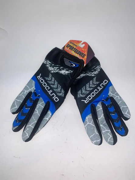 OUTDOOR MTB MEVSİMLİK TAM PARMAK ELDİVEN 3 RENK SEÇENEK ELDİVEN - 5