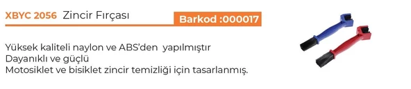 Bisiklet Motorsiklet Zincir Temizleme Fırçası Zincir Bakım Temizlik Fırçası Mavi - 8