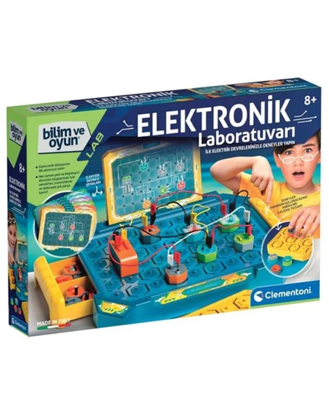 Clementoni Bilim ve Oyun Elektronik Laboratuvarı 64328