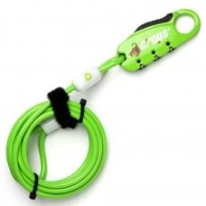 KİLİT CROPS 4MM 180CM ŞİFRELİ ÇOK AMAÇLI PRATİK TAŞIMA  KİLİT - Resim 5