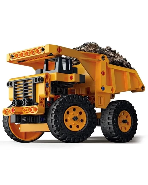 Clementoni Mekanik Laboratuvarı Hafriyat Kamyonu 75081 - 2