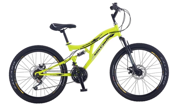 Salcano Hector 24 MD 21 VİTES Mekanik Disk fren dağ bisikleti - 7