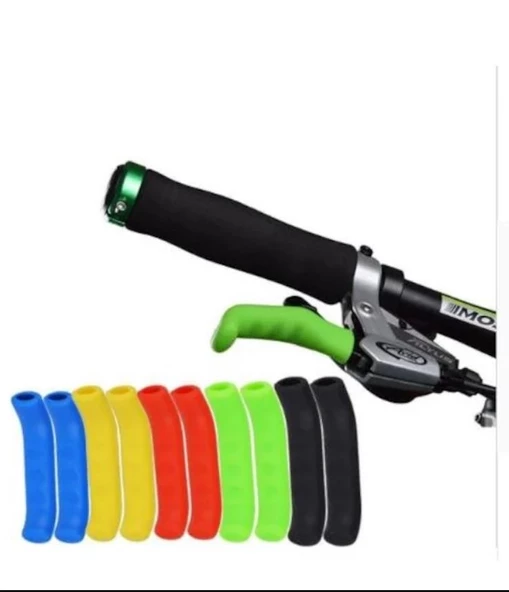 BİSİKLET FREN KOLU KORUYUCU SİLİKON PVC KORUYUCU FREN SİLİKON KAPLAMA - 8
