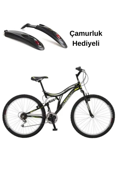 Salcano Hector 26 Jant 21 Vites Çift Amortisörlü Dağ Bisikleti Çamurluk Hediyeli - 3