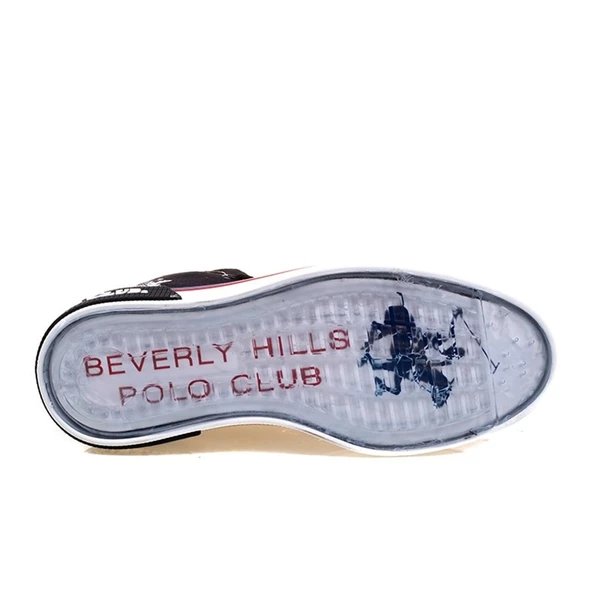 Polo Club Siyah Unisex Uzun Keten Spor Ayakkabı - 2