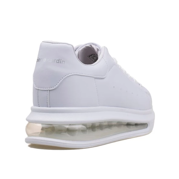 Pierre Cardin Beyaz Marc Air Unisex Siyah Sneaker - Resim 4