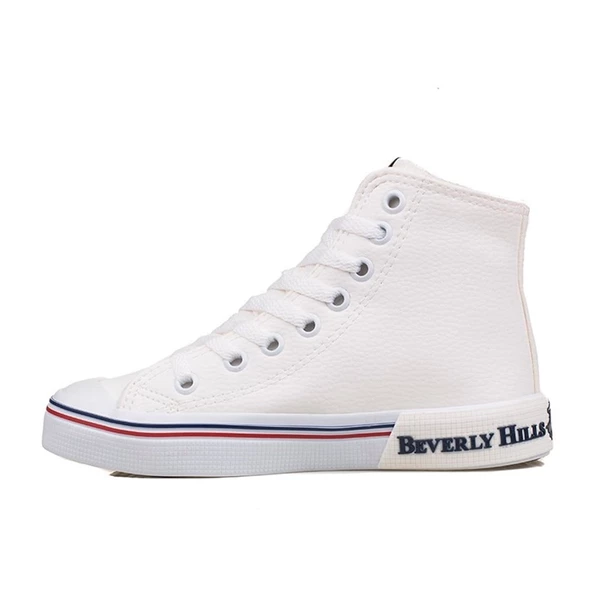 Polo Club Beyaz Unisex Uzun Suni Mevsimlik Spor - Resim 3