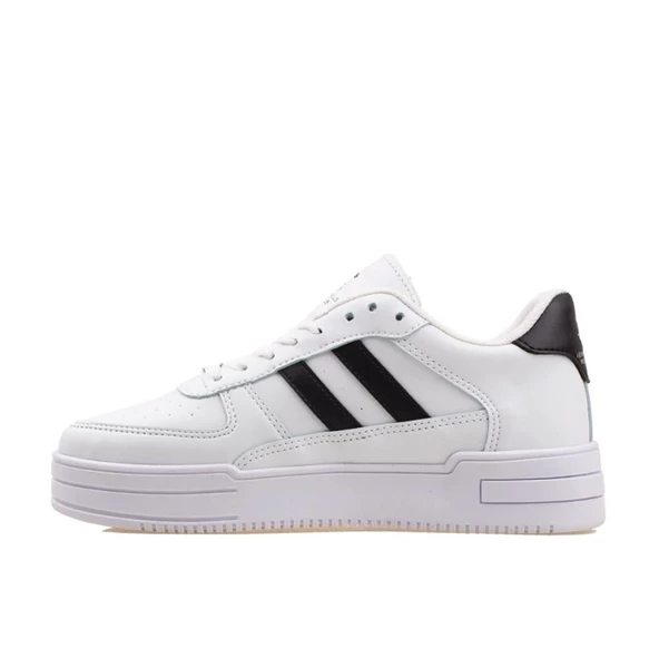Polo Club Beyaz-Siyah Wow Unisex Düz Sneaker - 3