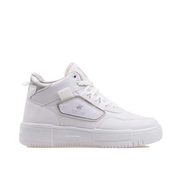 Polo Club Beyaz Unisex Uzun Boğaz Hafif Sneaker PO 30108