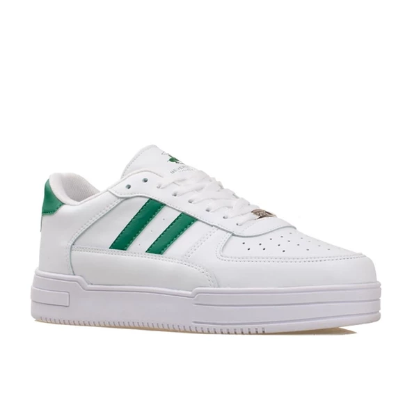 Polo Club Beyaz-Yeşil Wow Unisex Düz Sneaker - 2