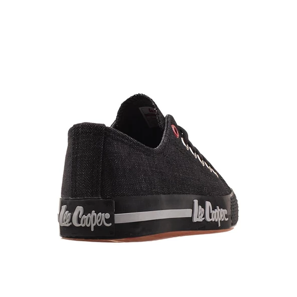 Lee Cooper Siyah Kısa Kot Unisex Sneaker - 4