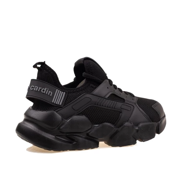 Pierre Cardin Siyah Kessy Hafif Unisex Spor Ayakkabı - 4