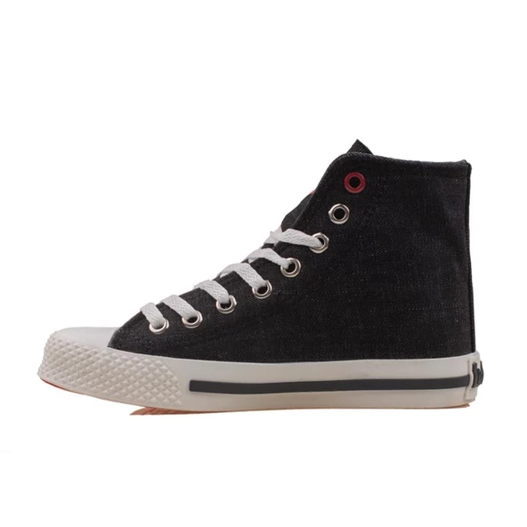 Lee Cooper Siyah Uzun Boğaz Kot Unisex Sneaker - 3