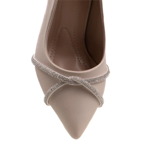 M2S Krem Soso Kadın Klasik Ayakkabı - 5