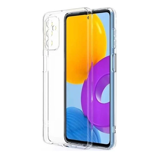 Samsung Galaxy M52 2.0 MM Korumalı Şeffaf Silikon Kılıf ürün görseli 1