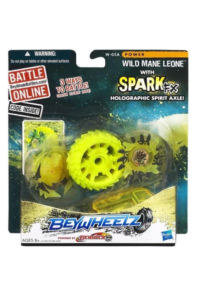 Beywheelz Beyblade Beywheelz Battler W-05 Wild Mane Leone