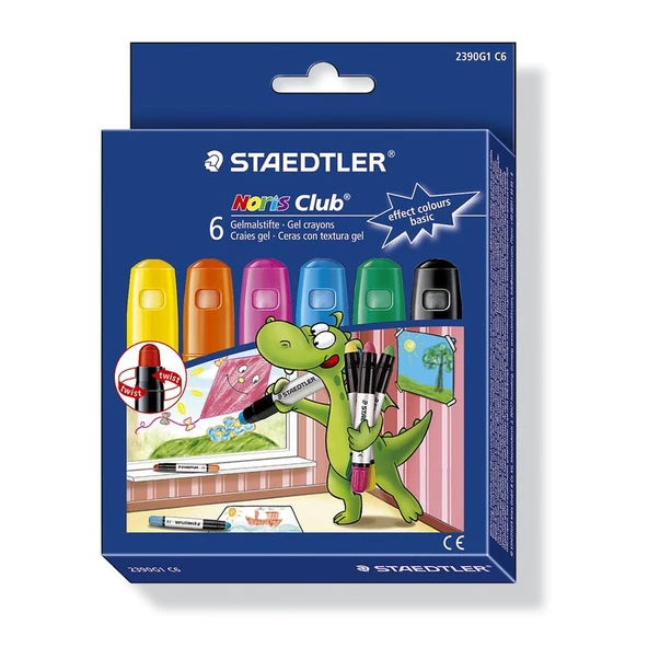 Staedtler Noris Jel Pastel Boya 6 Renk