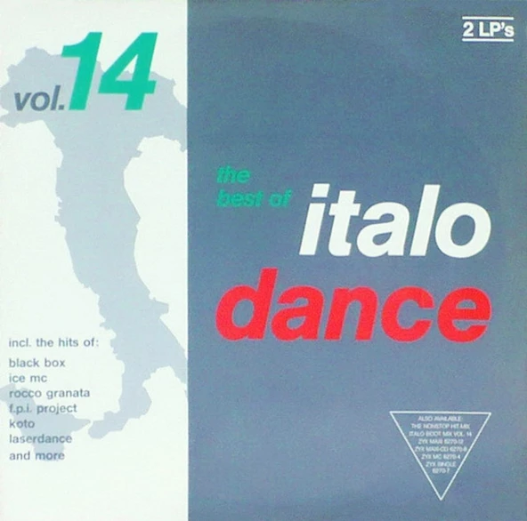 italo Dance Vol. 14 - The Best Of Italo Dance Vol. 14 - 	Disco, Electro, Synth-pop, Italodance, Euro House Vinly 2xlp  Plak alithestereo