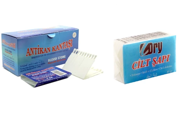 Antikan Kantaşı 20 x 20 Adet + Dry Cilt Şapı 2 Adet