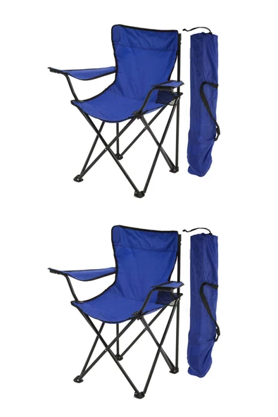 Exent 2 adet Rejisör ve 50x70 Kamp Masası SET-Lacivert--Kamp, Piknik masa sandalye seti 2+1 - 2