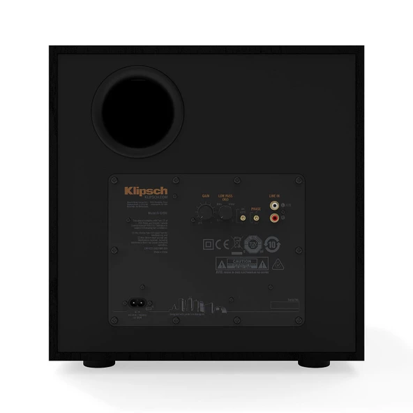 Klipsch R-101SW Subwoofer Siyah - 2