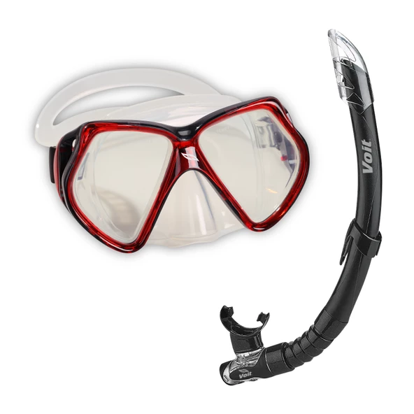 VOİT MASKE SNORKEL SET KRMZ-SYH - 1VTAKM406/027