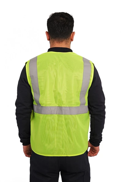 BESTGUARD REFREKTÖRLÜ MÜHENDİS YELEĞİ CEPLİ - 5