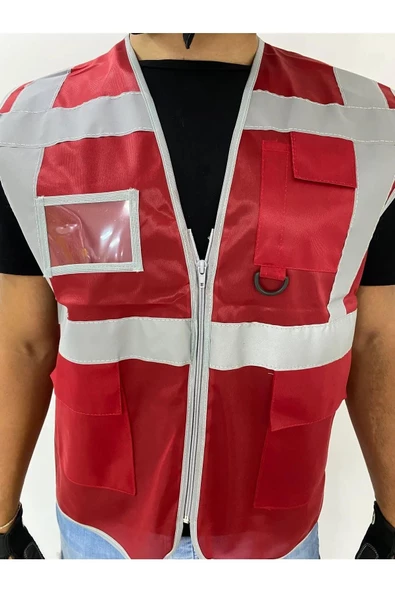 BESTGUARD REFREKTÖRLÜ MÜHENDİS YELEĞİ CEPLİ - 3