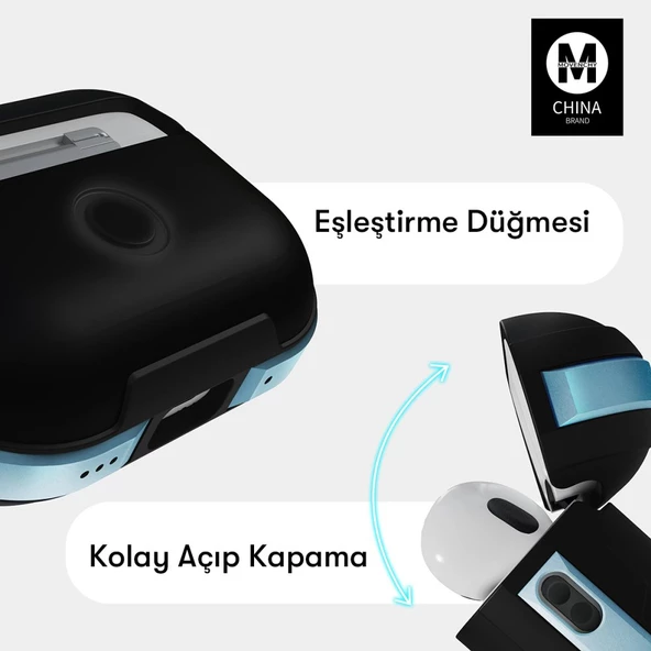 Apple Airpods Pro 2. Nesil ile uyumlu Kılıf Armour Defens Case A8 - 10