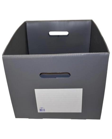 Temel Arşiv Kolisi 5'li Klasör Kapasiteli Gri 50 Adet - 3