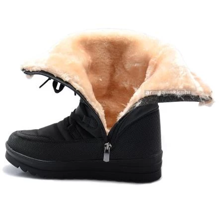 Twingo İçi Kürklü Bayan Kar Botu - 4