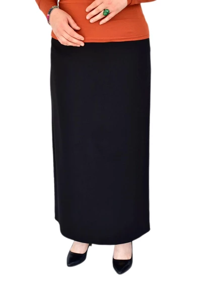 Kadın Uzun Kalem Etek Kapalı Yırtmaç-2019 BGL-ST02973 - Resim 9