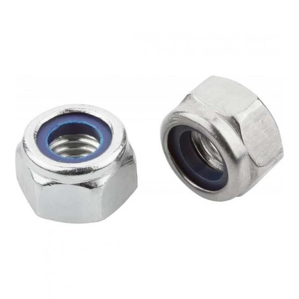 Fiber Somun Metrik 14mm 5 Adet Contalı Somun - 2