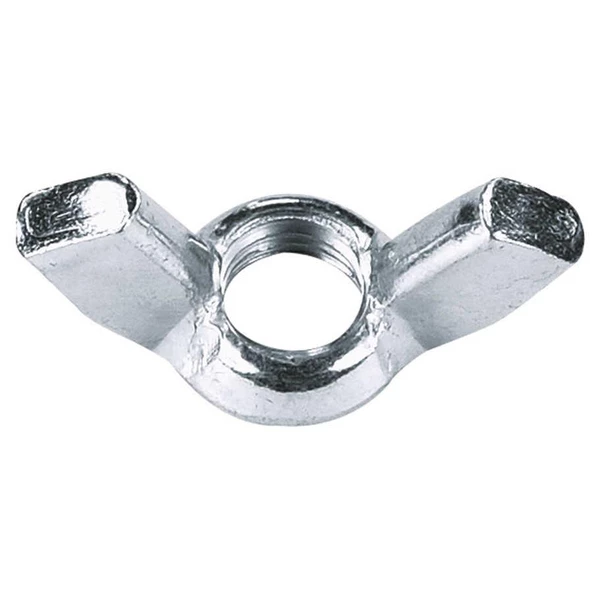 Kelebek Somun Metrik 5mm 50 Adet Kaplamalı Beyaz