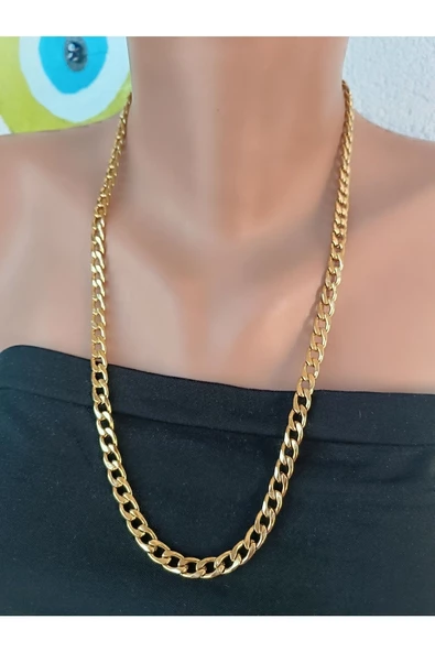 şık ve tarz çelik zincir kolye antialerjik