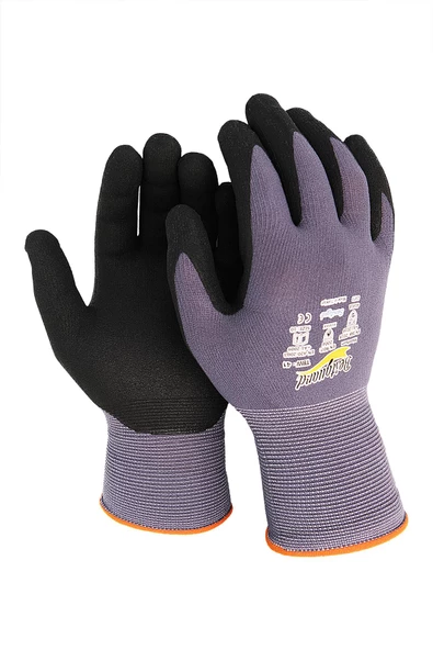 BESTGUARD TBW41 MİKRO KÖPÜK NİTRİL KAPLAMA İŞ ELDİVENİ - 3