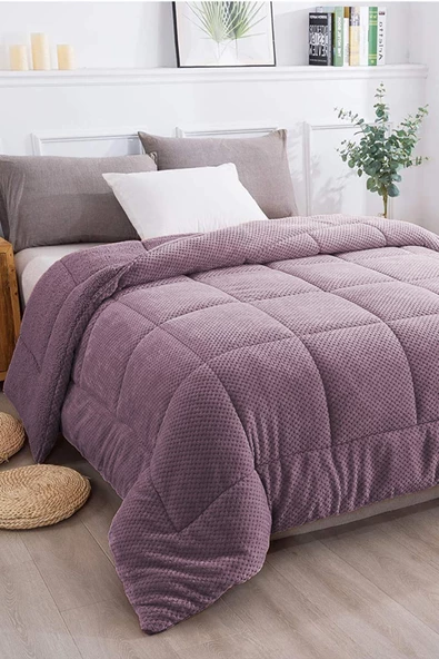 Ultra Yumuşak Çift Taraflı Wellsoft Peluş Yorgan Çift Kişilik Yıkanabilir (Battaniye / Nevresim) 200x220 cm - 11