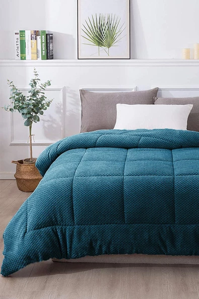 Ultra Yumuşak Çift Taraflı Wellsoft Peluş Yorgan Çift Kişilik Yıkanabilir (Battaniye / Nevresim) 200x220 cm - 7