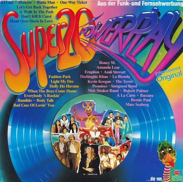 Super 20 Powerplay - Boney M.– El Lute - Soul Funk Pop Rock, Disco Vinly Plak alithestereo