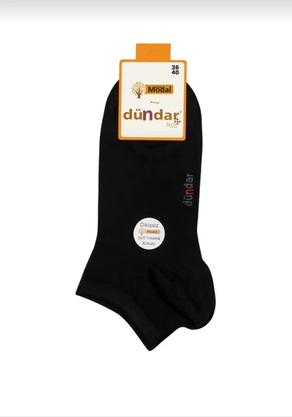 DÜNDAR 4506 UNİSEX MODAL PLUS PATİK KARIŞIK RENKLİ ÇORAP 12 ADET - 2