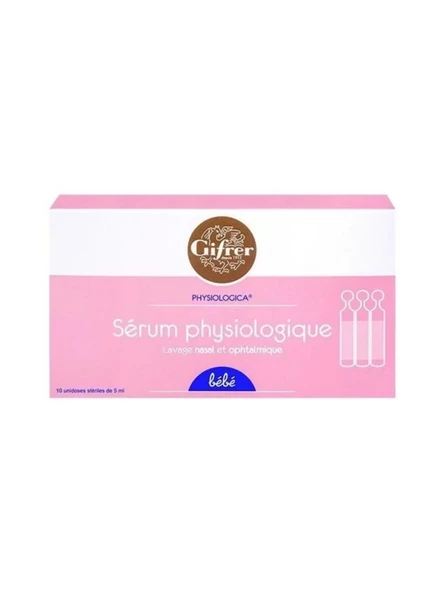 Gifrer Serum Fizyolojik Damla 5 ml x 10'Lu