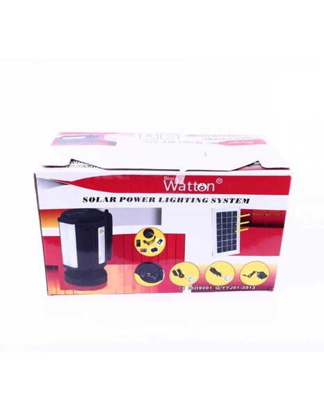 WATTON WT 315 Güneş Enerjili Fener Işıldak & Led Ampül - 2