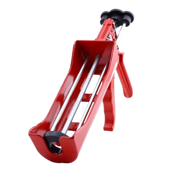 Klasik Epoksi Kimyasal Dübel Tabancası Metal Silikon Tabancası Kırmızı 410 ml - 3