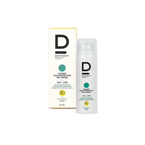 Dermoskin AcnMat Face Protection SPF50+ Gel Cream 50ml