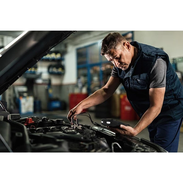 Michelin MJS120 12Volt 1500Amp Lityum Polimer Akü Takviye + Powerbank + Led Lamba - 11