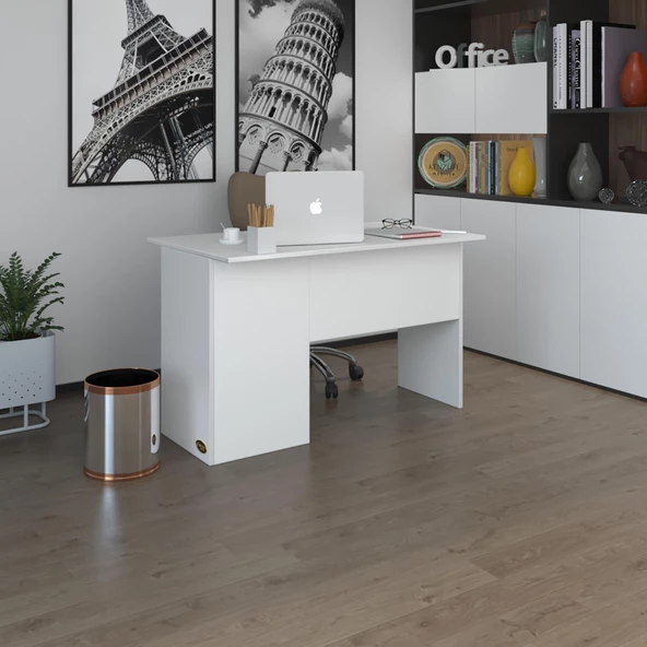 Kenzlife ofis masası miyamoto byz sağ 75X110X60 raflı dolap bilgisayar çalışma masası