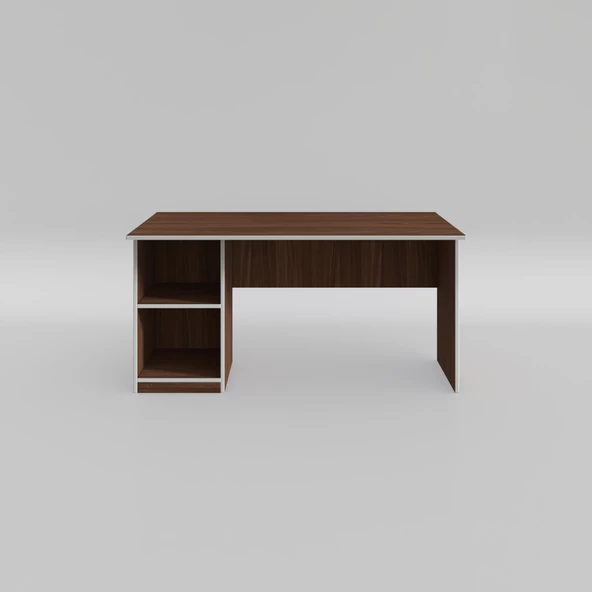 Kenzlife ofis masası kamikaze cvz sol 75*160*60 raflı dolap şeritli bilgisayar çalışma masası - 3
